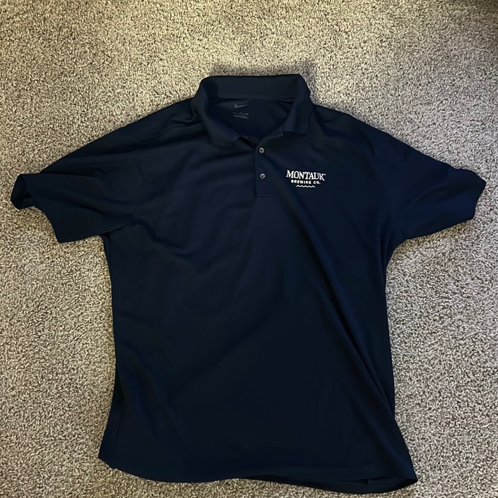 Montauk Brewing Co. XL Nike golf polo